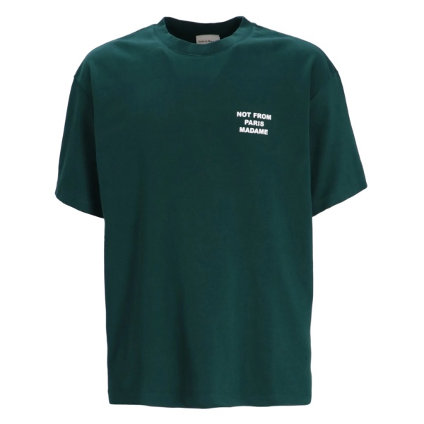 slogan-print cotton T-shirt