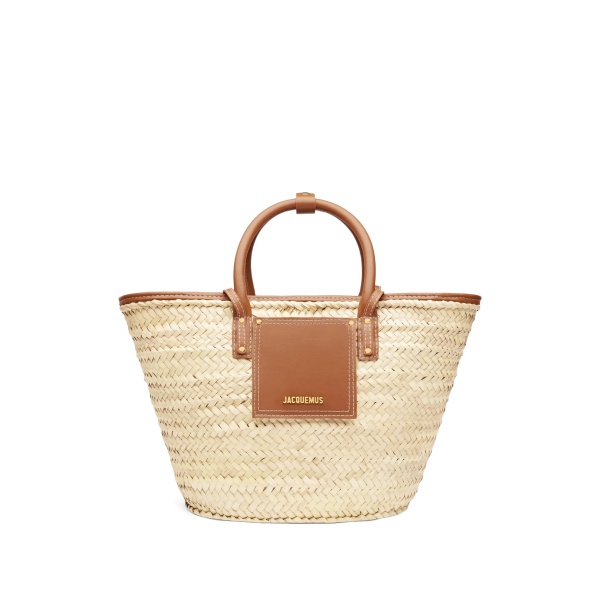 Soli straw tote bag