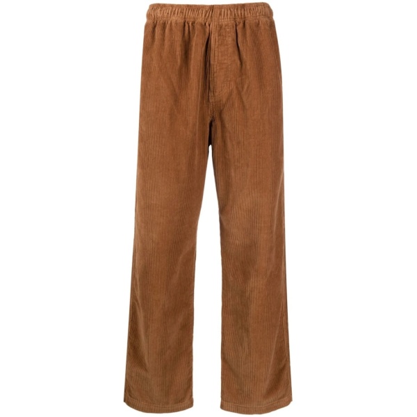 straight-leg corduroy trousers