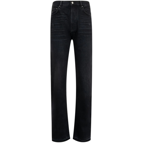 straight-leg jeans