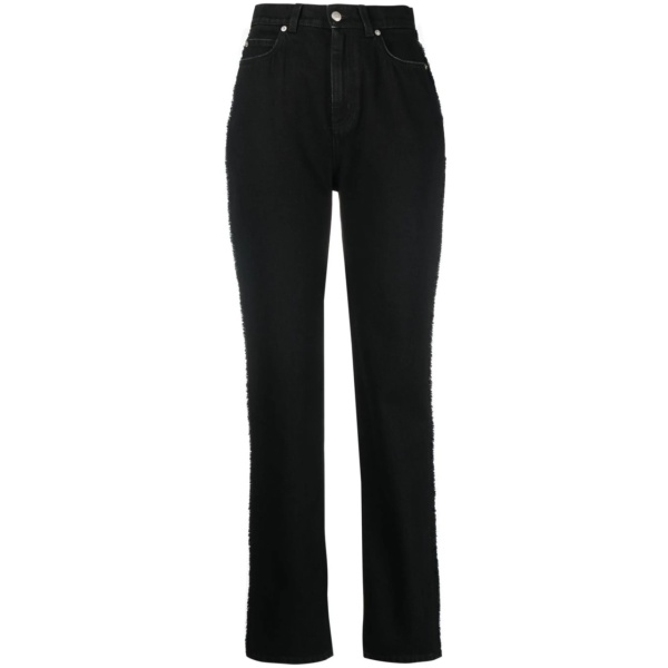 straight-leg jeans