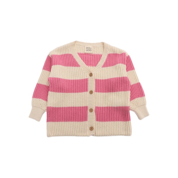 striped cardigan