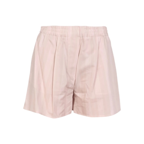 striped-pattern shorts