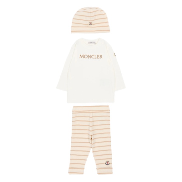 striped trousers set (set of three)