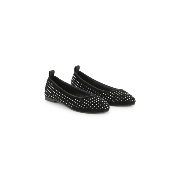 stud-embellished ballerina shoes