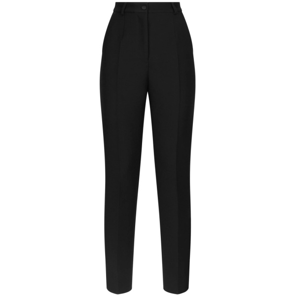 tailored gabardine trousers