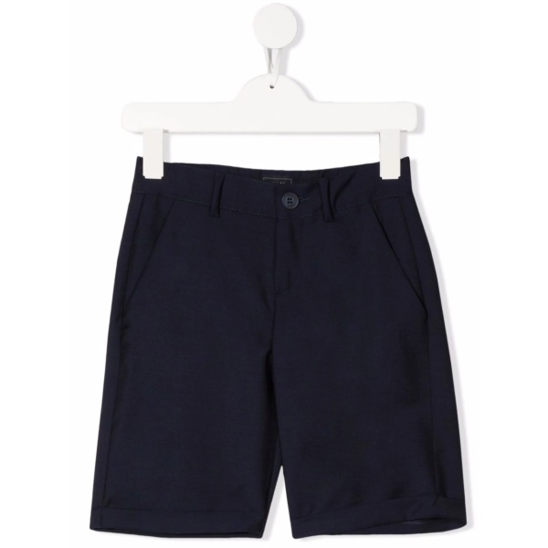 tailored wool shorts