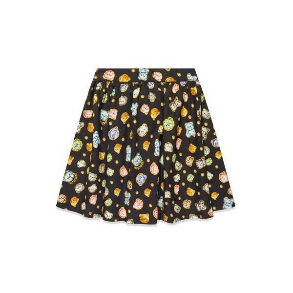 Teddy Bear-print skirt