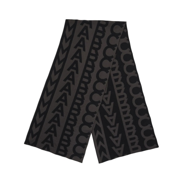 The Monogram knit scarf