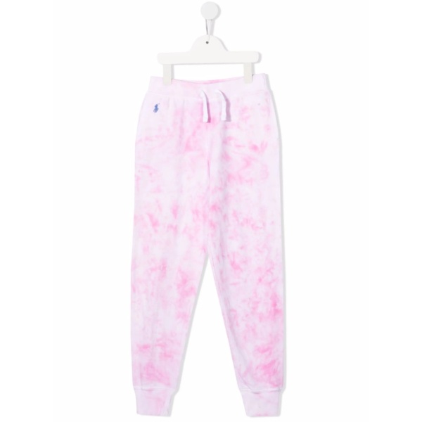 tie-dye print trousers