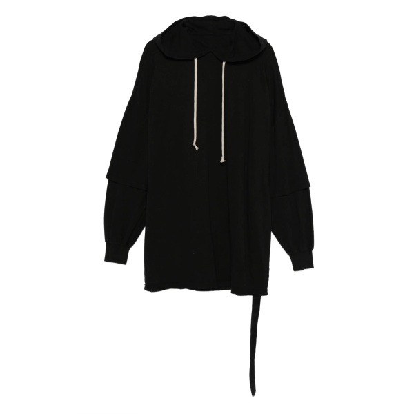 Tommy layered drawstring hoodie