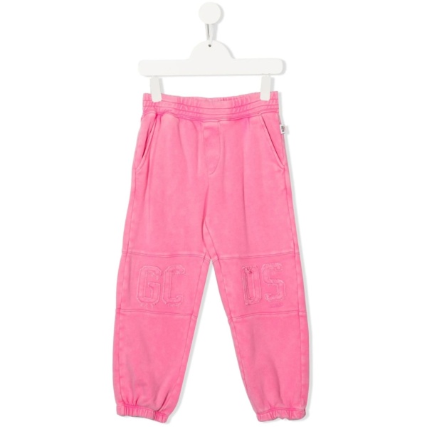 tonal logo-patch track pants