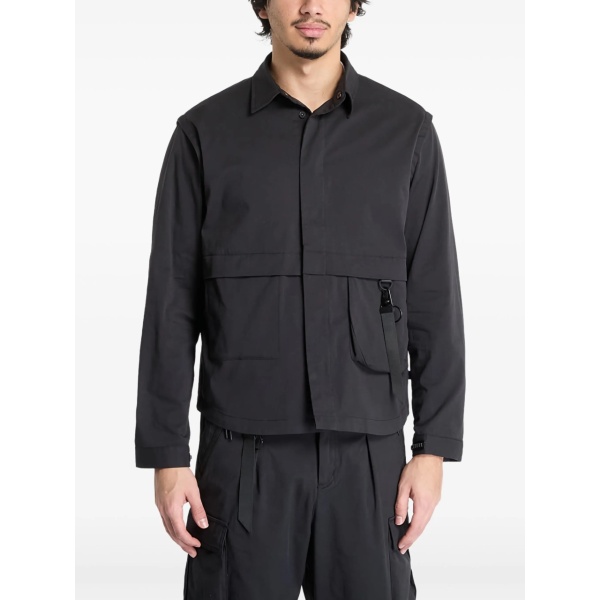 Utility shirt jacket