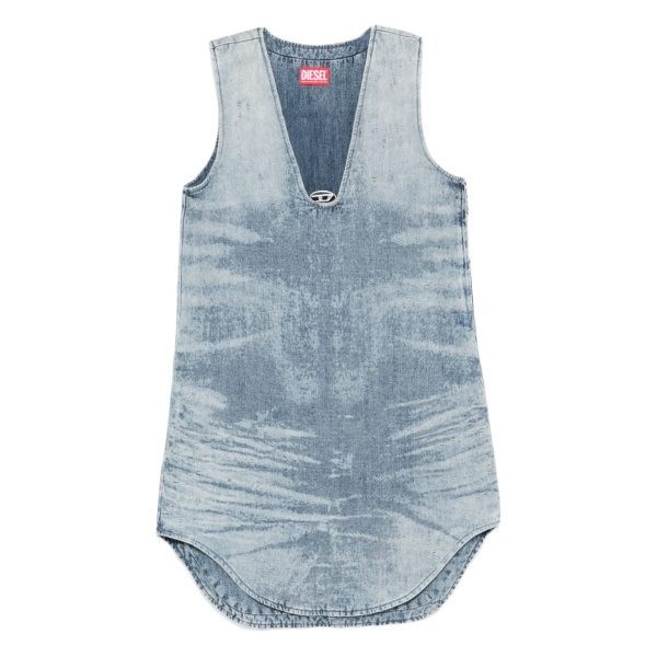V-neck sleeveless dress