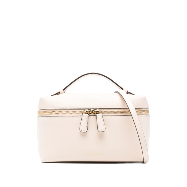 Vanity zip-fastening mini bag