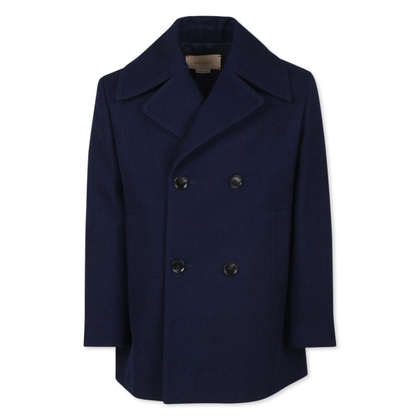 Web wool coat