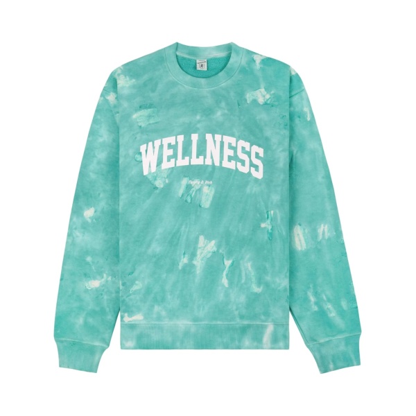 Wellness tie-dye sweatshirt
