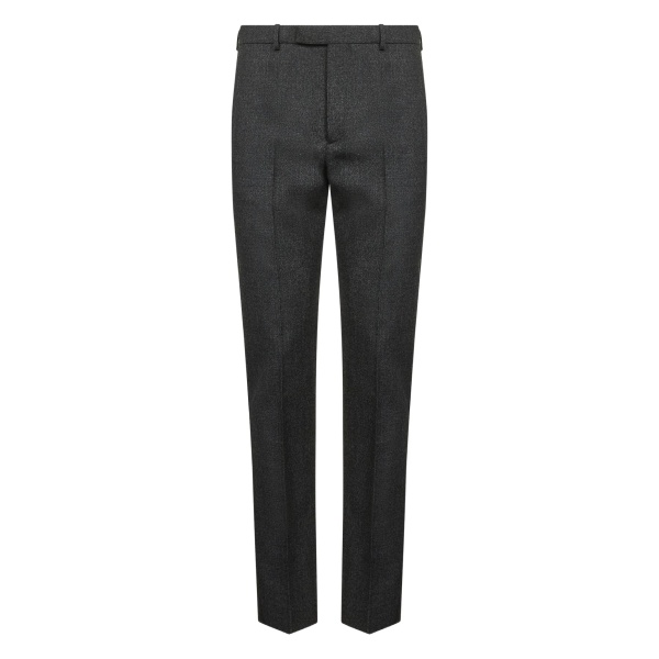 welt pocket slit trousers