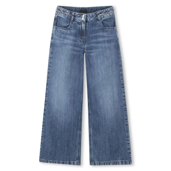 wide-leg jeans