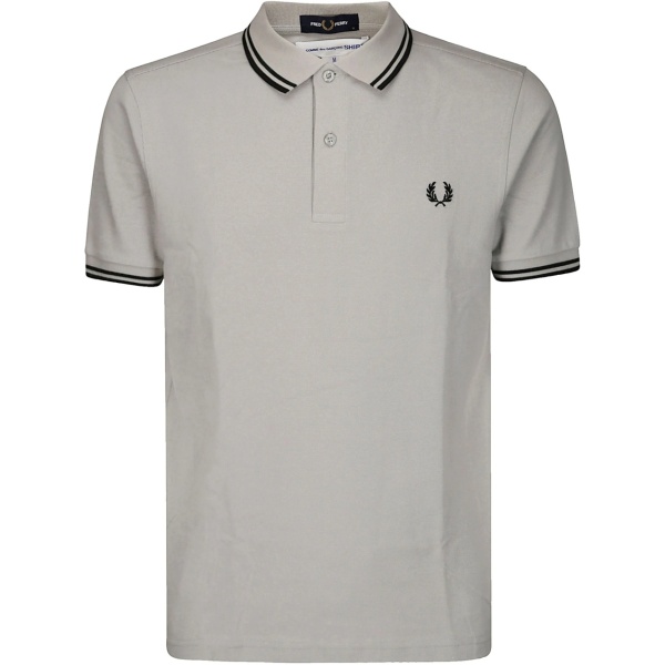 x Fred Perry logo-embroidered polo shirt