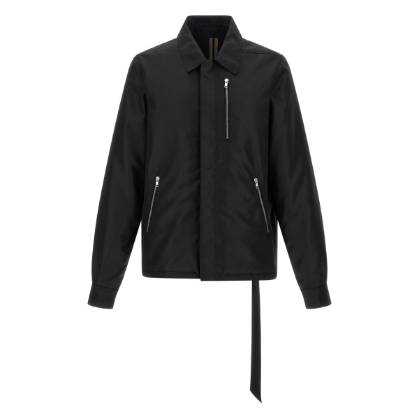 zip-front shirt-collar shirt jacket