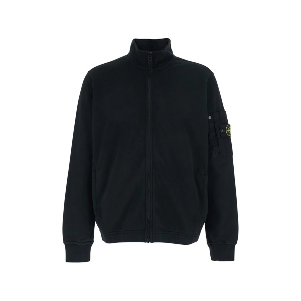 zip pocket sweatshirt