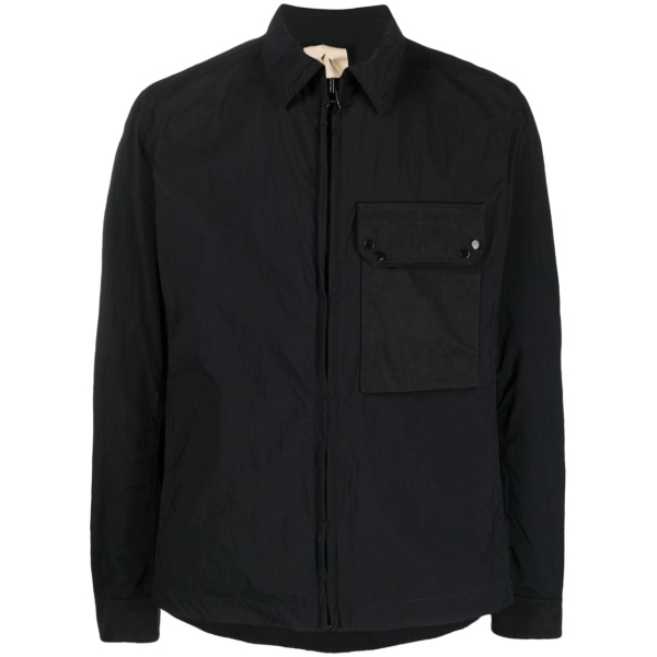 zip-up shirt jacket