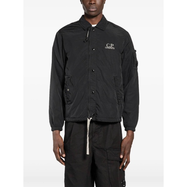 zipped lens overshirt
