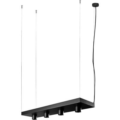 Lustra Nowodvorski Plant Black