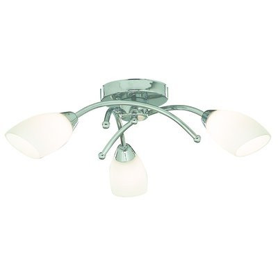 Plafoniera Searchlight Opera Chrome III