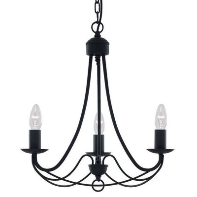 Candelabru Searchlight Maypole Black III