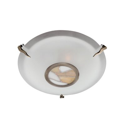 Plafoniera Searchlight Flush Tiffany Round