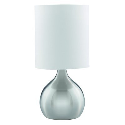 Veioza Searchlight Metal Touch Globe Silver
