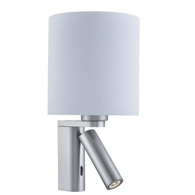 Aplica Searchlight Wall Light Satin Round