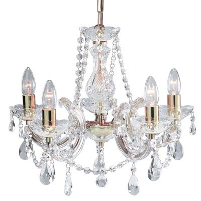Candelabru Searchlight Marie Therese Gold S
