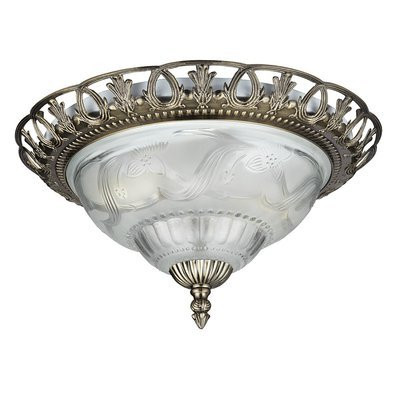 Plafoniera Searchlight Flush Floral