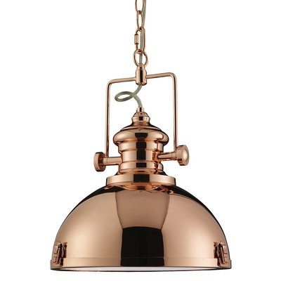 Pendul Searchlight Industrial Copper