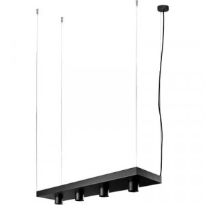 Lustra Nowodvorski Plant Black