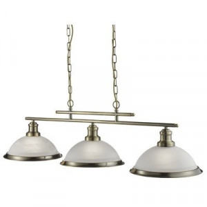Lustra Searchlight Bistro Brass III Straight