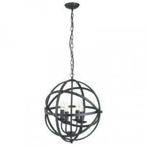 Pendul Searchlight Orbit Black IV