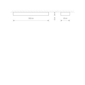 Plafoniera Nowodvorski Soft LED White 90x20 - Img 4
