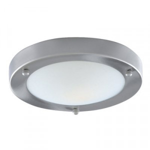 Plafoniera Searchlight Bathroom Silver S