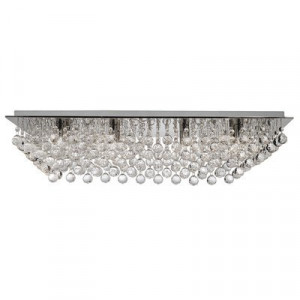Plafoniera Searchlight Hanna Square XL
