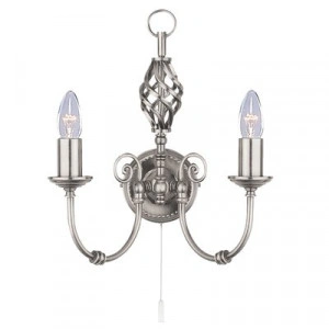Aplica Searchlight Zanzibar Silver