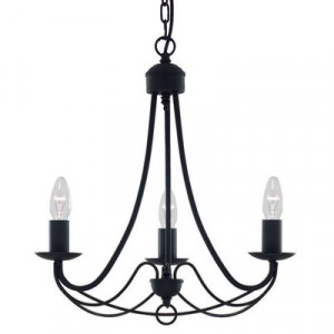 Candelabru Searchlight Maypole Black III