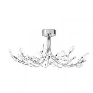 Lustra Searchlight Wisteria White