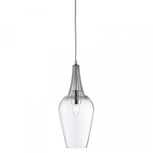 Pendul Searchlight Whisk Chrome