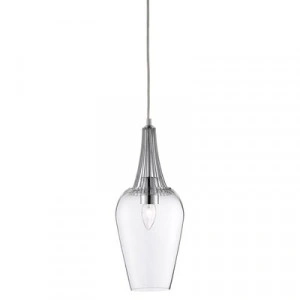 Pendul Searchlight Whisk Chrome