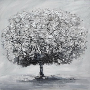 Tablou Memory Tree 80x80cm