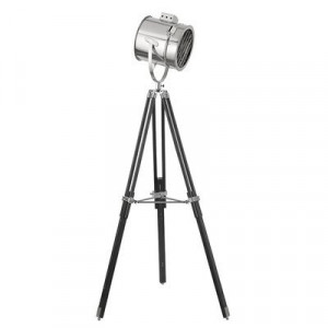 Lampadar Searchlight Floor Tripod Black